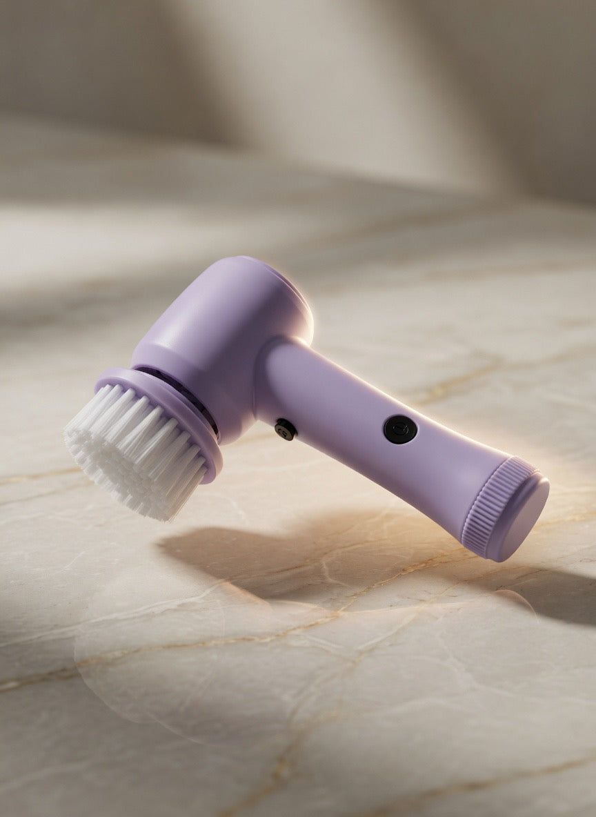 Multifunctional Electric Scrubber Brush – 5-in-1 Home Cleaning Tool